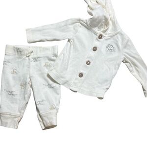 Carter's White Baby Matching Set